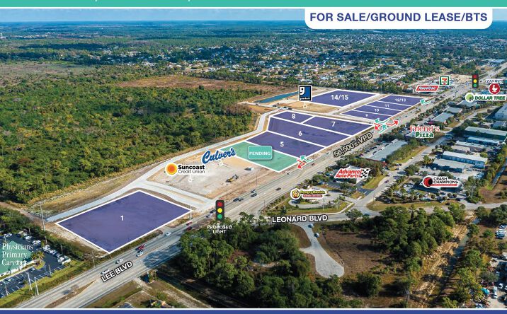 Pictures of Retail, Land property located at 5600 Lee Blvd, Lehigh Acres, FL 33971 for lease - image #1