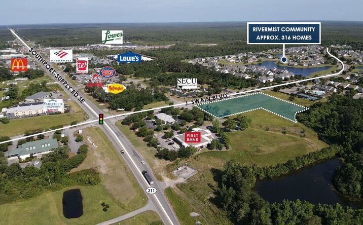 Pictures of Retail property located at 5020 J. Swain Blvd, Southport, NC 28461 for lease - image #1