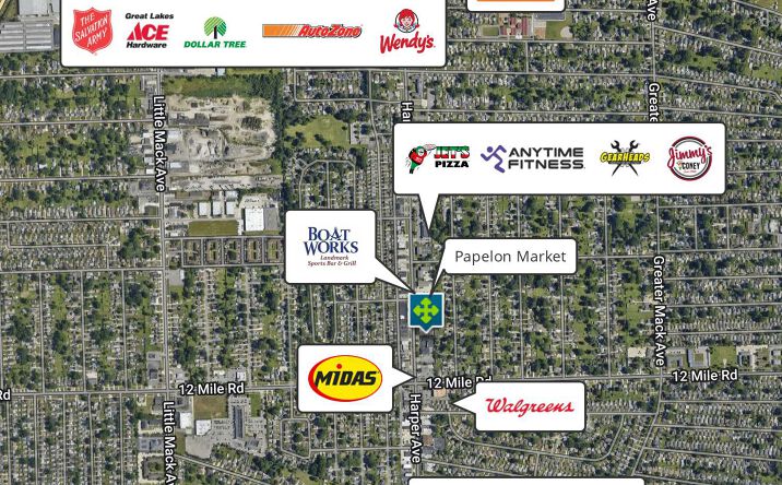 image of property at 29800 Harper Ave St Clair Shores, MI 48082