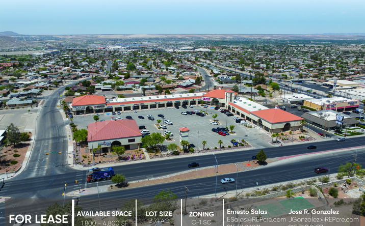 Pictures of Retail, Office property located at 5857 N Mesa St, El Paso, TX 79912 for lease - image #1