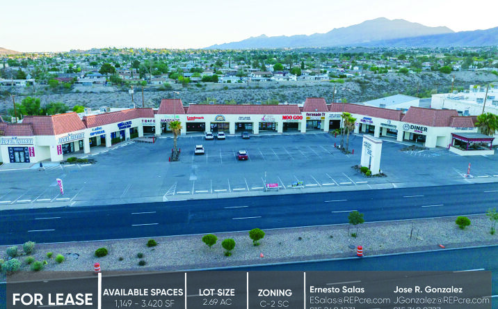 Pictures of Retail, Office property located at 7102 N Mesa St, El Paso, TX 79912 for lease - image #1