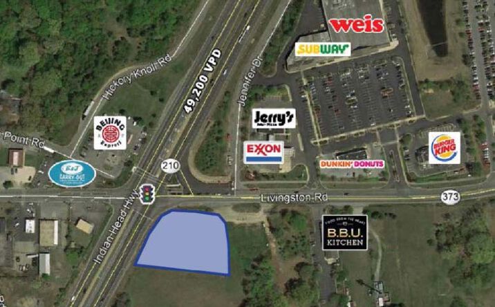 Pictures of Land property located at Indian Head Highway & Livingston Road, Accokeek, MD 20607 for lease - image #1