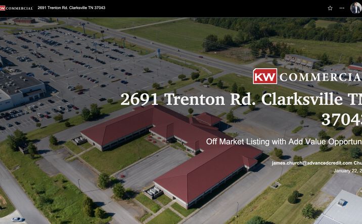 Pictures of Retail, Office, Special Purpose property located at 2691 Trenton Rd, Clarksville, TN 37040 for lease - image #1