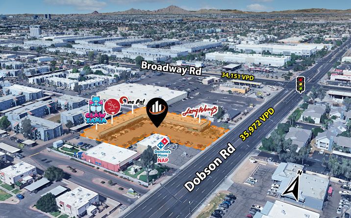 Pictures of Retail property located at 502 S Dobson Rd, Mesa, AZ 85202 for lease - image #1
