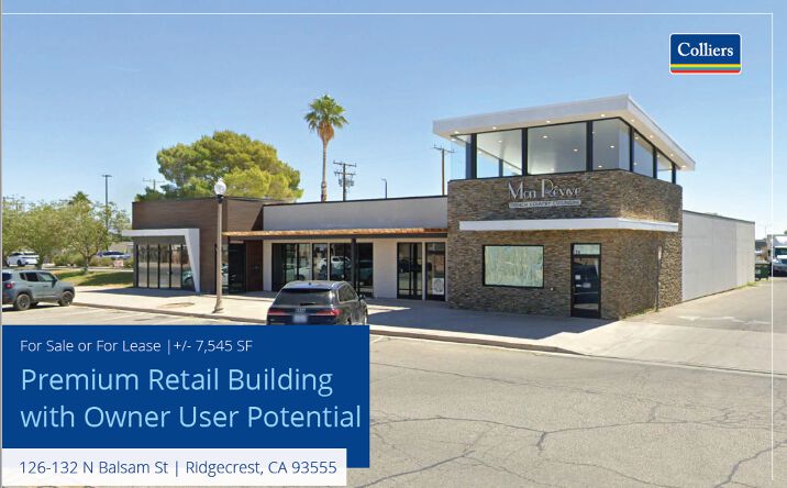 Pictures of Retail property located at 126 N Balsam St, Ridgecrest, CA 93555 for lease - image #1