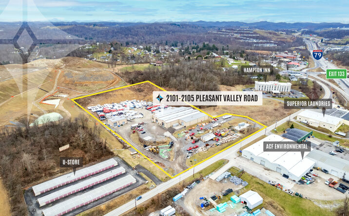 Pictures of Industrial property located at 2101 Pleasant Valley Rd, Pleasant Valley, WV 26554 for lease - image #1