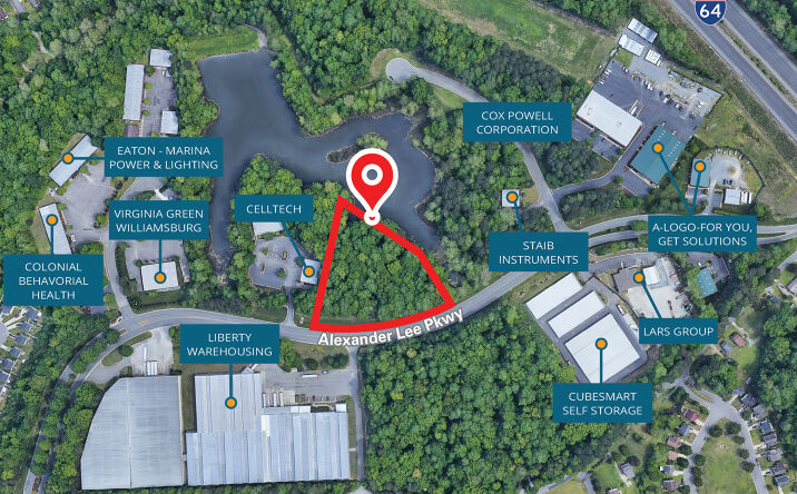 Pictures of Land property located at 415 Alexander Lee Pkwy, Williamsburg, VA 23185 for lease - image #1