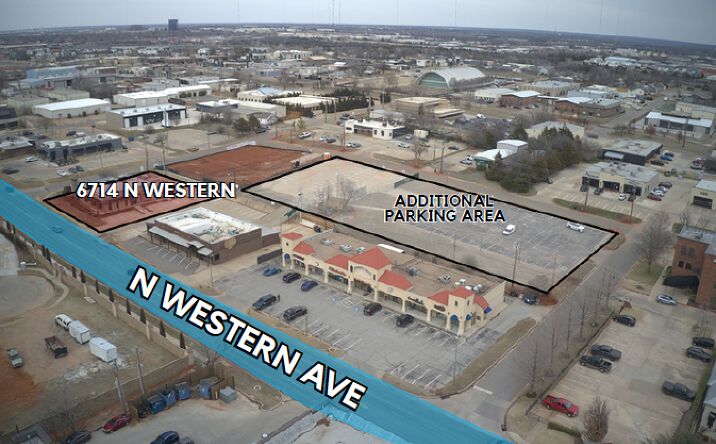 Pictures of Restaurant property located at 6714 N Western Ave, Oklahoma City, OK 73116 for lease - image #1