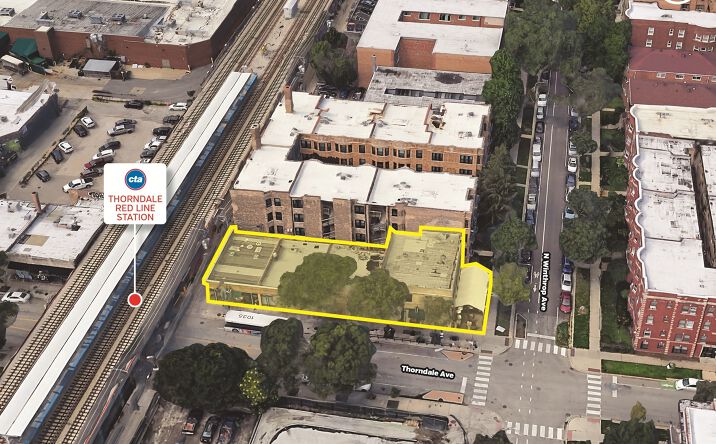 Pictures of Retail, Restaurant property located at 1100 W Thorndale Ave, Chicago, IL 60660 for lease - image #1