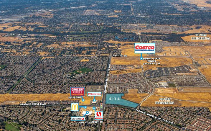 Pictures of Land property located at 1848 Pleasant Grove Blvd, Roseville, CA 95747 for lease - image #1