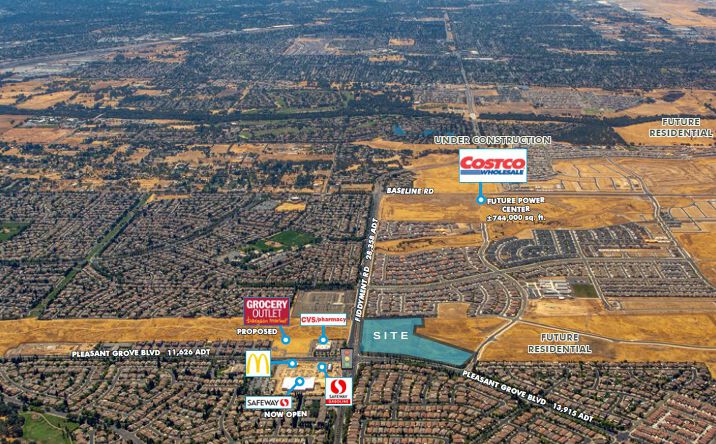 Pictures of Land property located at 1848 Pleasant Grove Blvd, Roseville, CA 95747 for lease - image #1