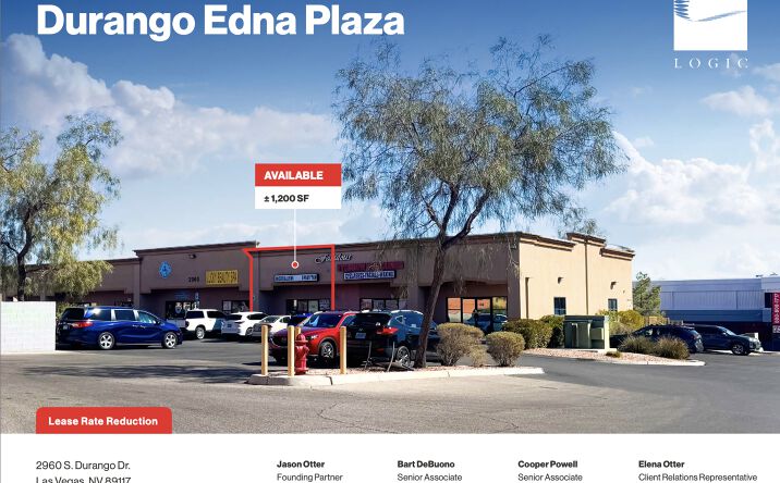 Pictures of Retail property located at 2960 S Durango Dr, Las Vegas, NV 89117 for lease - image #1