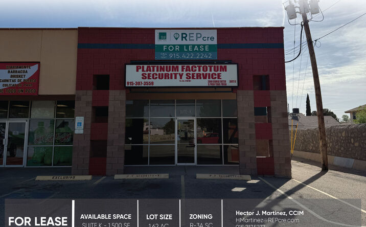 Pictures of Retail, Office property located at 3500 George Dieter Dr, El Paso, TX 79936 for lease - image #1