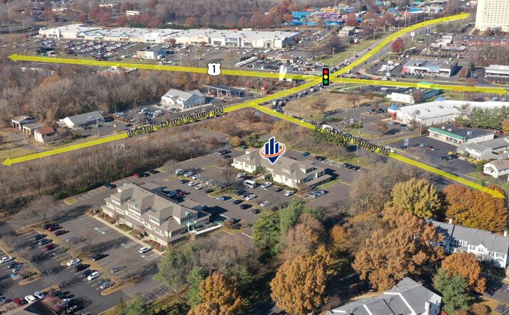 Pictures of Office property located at 333 N Oxford Valley Rd, Units 201 & 301, Fairless Hills, PA 19047 for lease - image #1