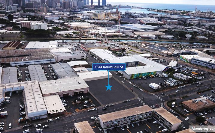 Pictures of Retail, Industrial, Land property located at 1344 Kaumualii St, Honolulu, HI 96817 for lease - image #1