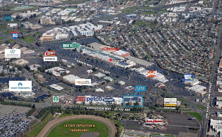 Pictures of Retail property located at 1896 Arden Wy, Sacramento, CA 95815 for lease - image #1