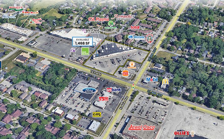 Pictures of Retail property located at 18220 Kedzie Ave, Hazel Crest, IL 60429 for lease - image #1
