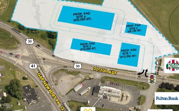 Pictures of Retail, Land property located at 5523 Lincoln Hwy, Gap, PA 17527 for sales - image #1