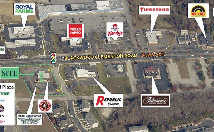 Pictures of Retail property located at 1410 Blackwood-Clementon Rd, Clementon, NJ 08021 for sales - image #1