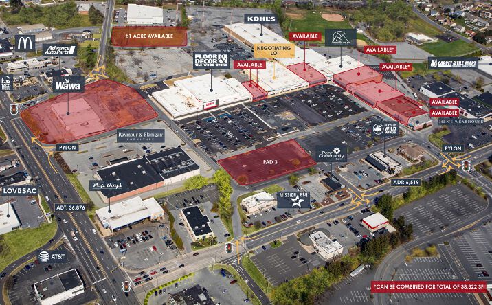 Pictures of Retail, Land, Restaurant property located at MacArthur Rd & Grape St, Fullerton, PA 18052 for lease - image #1