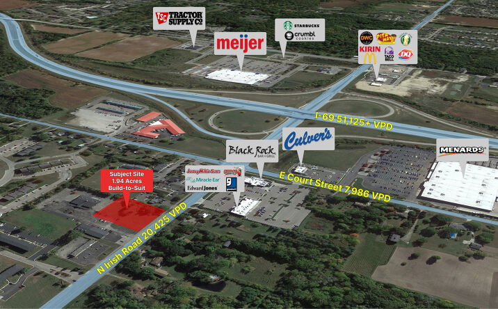 Pictures of Land property located at N Irish Rd, Davison, MI 48423 for lease - image #1