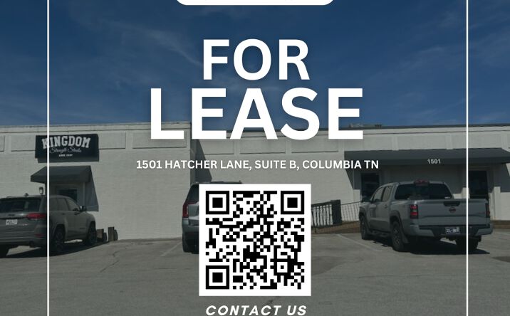 Pictures of Office property located at 1501 Hatcher Ln, Columbia, TN 38401 for lease - image #1