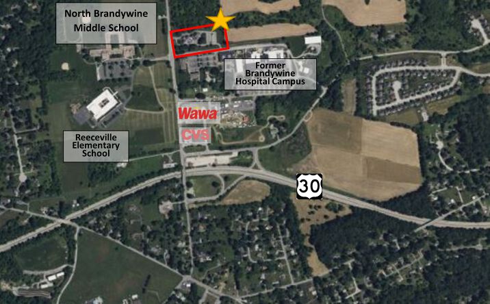 Pictures of Retail, Office, Restaurant property located at 201 Reeceville Rd, Coatesville, PA 19320 for lease - image #1
