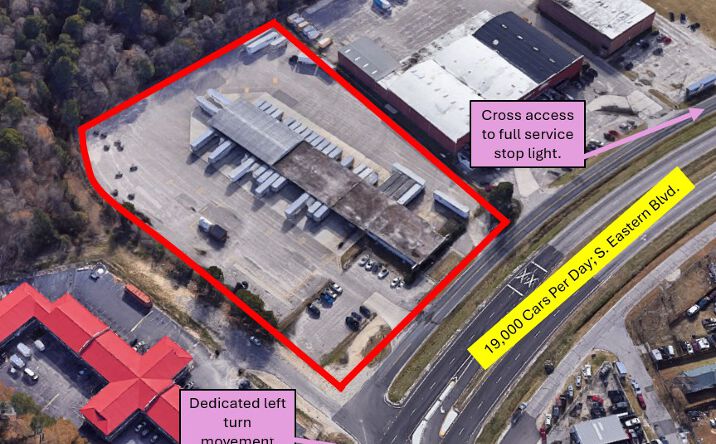 Pictures of Industrial property located at 531 S Eastern Blvd, Fayetteville, NC 28301 for lease - image #1