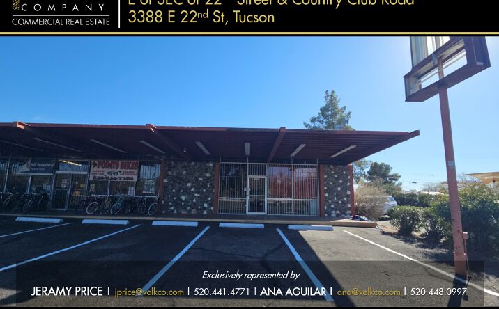 Pictures of Retail property located at 3388 E 22nd St, Tucson, AZ 85713 for lease - image #1