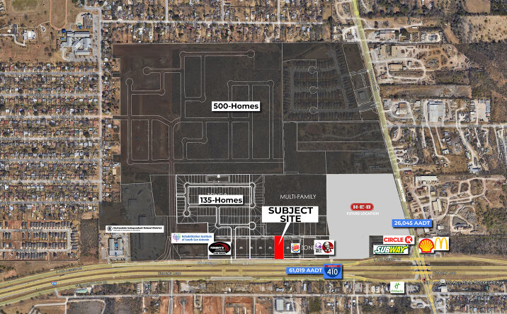 Pictures of Land property located at 11911 SE Loop 410 Acc Rd, San Antonio, TX 78221 for lease - image #1