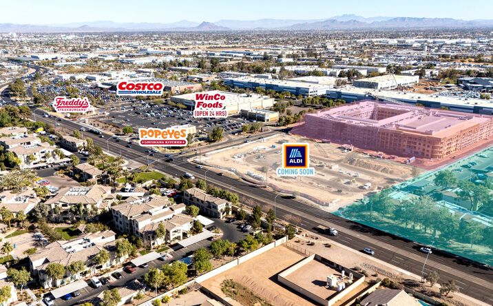 Pictures of Retail property located at Country Club Dr & Baseline Rd, Gilbert, AZ 85233 for lease - image #1