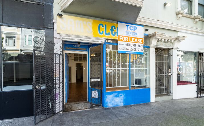 Pictures of Retail property located at 413 Haight Street, San Francisco, CA 94117 for lease - image #1