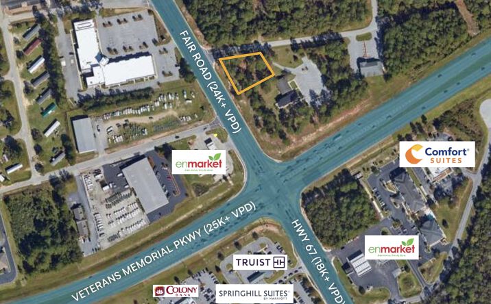 Pictures of Retail, Land, Special Purpose property located at 1608 Fair Rd, Statesboro, GA 30458 for lease - image #1