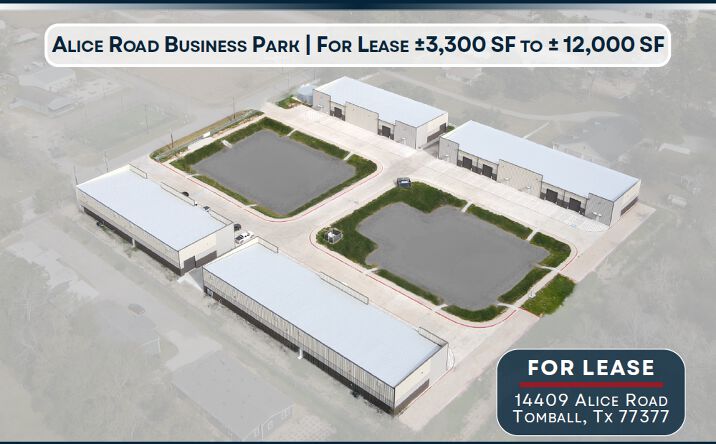 Pictures of Industrial property located at 14409 Alice Rd, Tomball, TX 77377 for lease - image #1