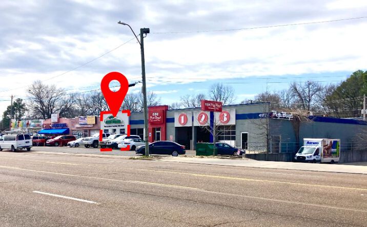 Pictures of Retail property located at 4181 Elvis Presley Blvd, Memphis, TN 38116 for lease - image #1