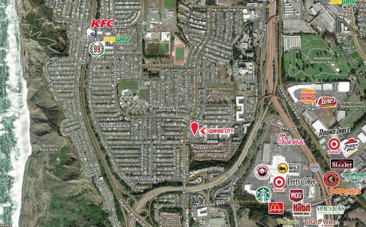 Pictures of Retail property located at 11-63 Saint Francis Square, Daly City, CA 94015 for lease - image #1