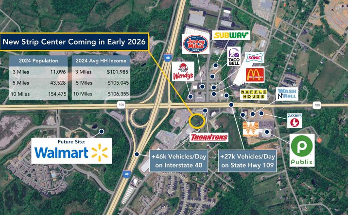 Pictures of Retail, Restaurant property located at 6360 Leeville Pike, Lebanon, TN 37090 for lease - image #1