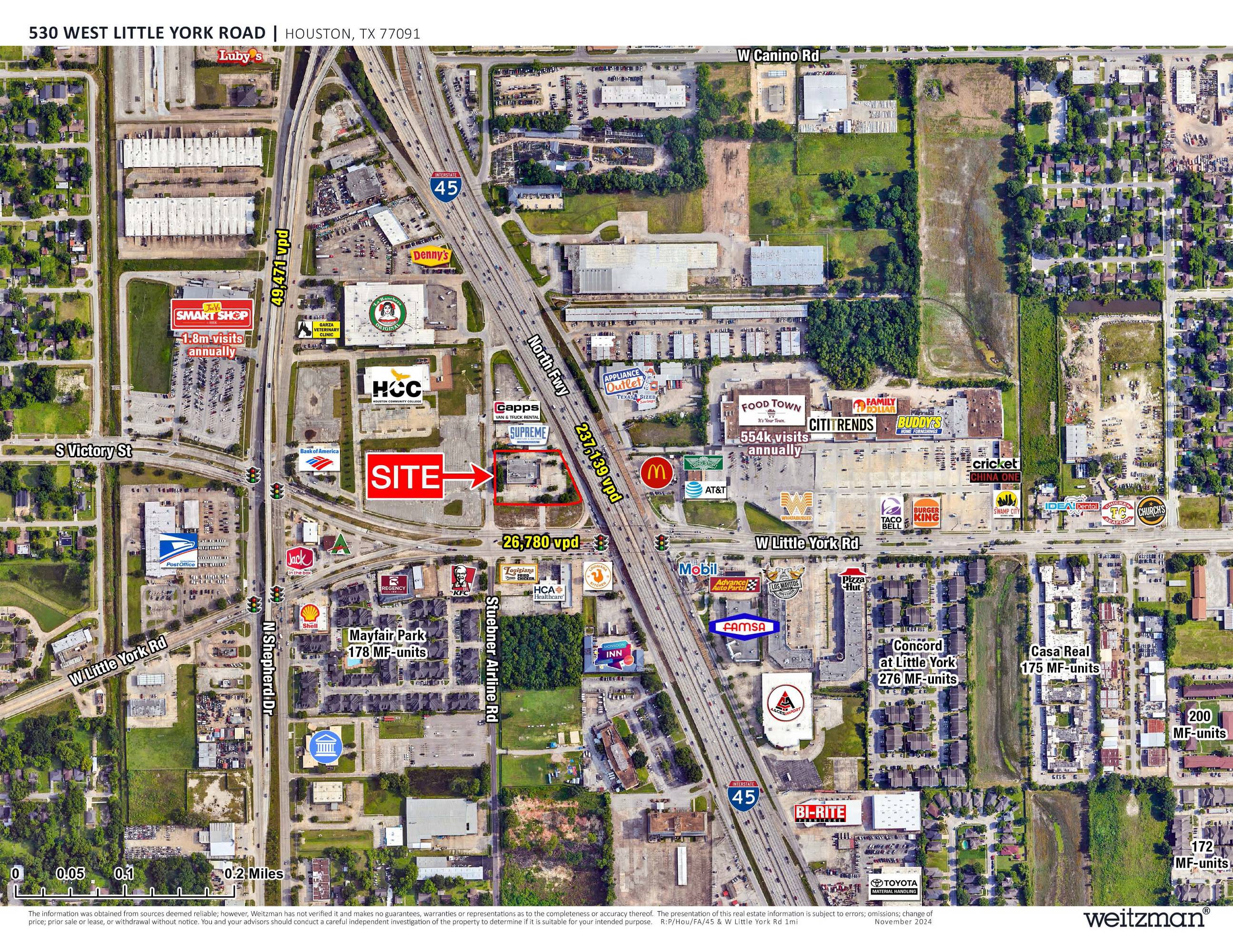 530 W Little York Rd