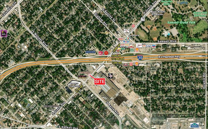 Pictures of Retail, Industrial property located at 5115 E Grand Ave, Dallas, TX 75223 for lease - image #1