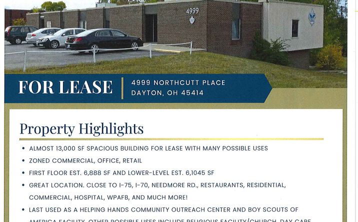 Pictures of Retail, Office property located at 4999 Northcutt Pl, Dayton, OH 45414 for lease - image #1