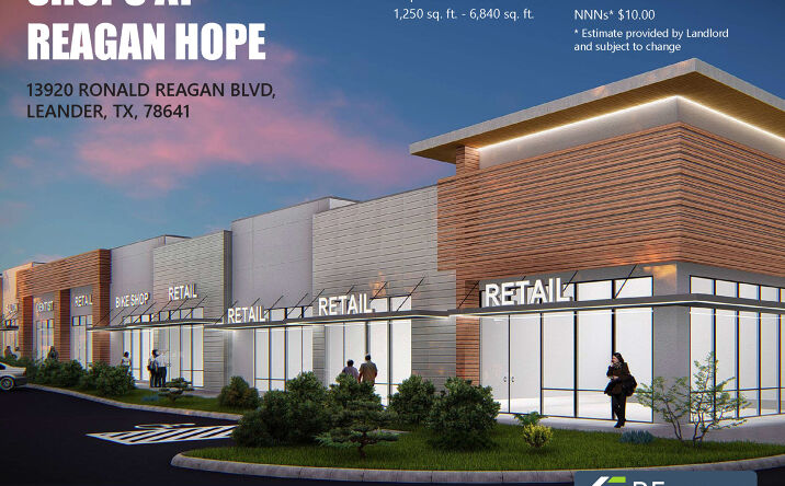 Pictures of Retail property located at 13920 Ronald Reagan Blvd, Leander, TX 78641 for lease - image #1