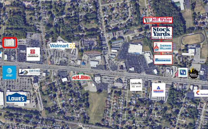 Pictures of Retail property located at 6650 Dixie Hwy, Louisville, KY 40258 for lease - image #1