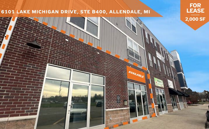 Pictures of Retail, Office property located at 6101 Lake Michigan Dr, Allendale, MI 49401 for lease - image #1