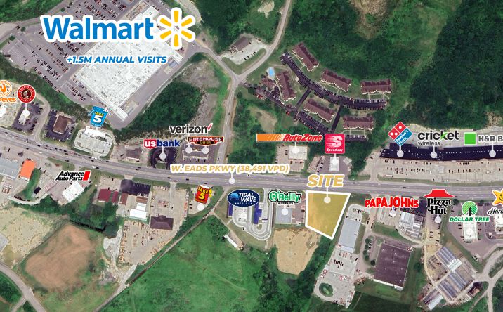 Pictures of Retail, Land property located at 1108 W Eads Pkwy, Lawrenceburg, IN 47025 for lease - image #1