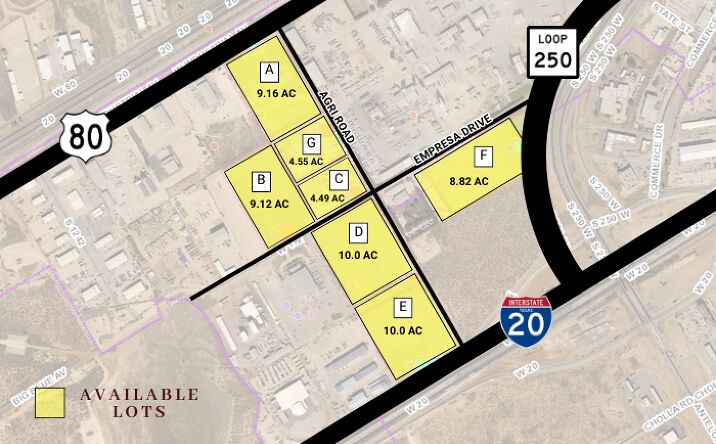 Pictures of Land property located at Midland, TX, Midland, TX 79703 for lease - image #1