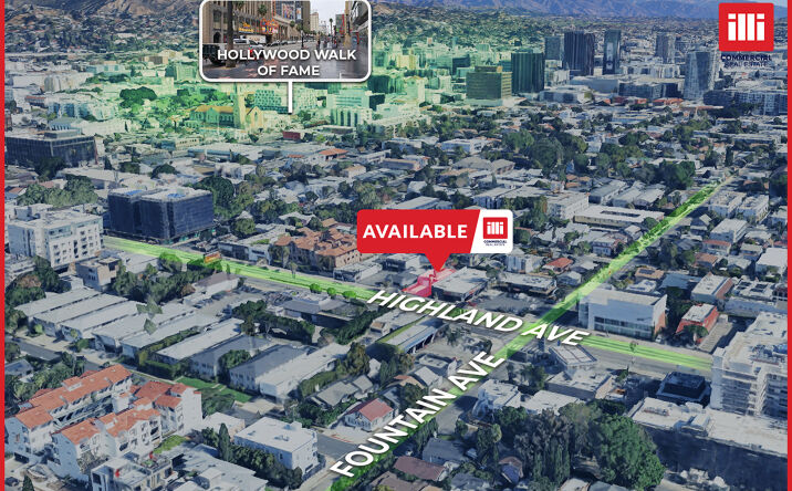 Pictures of Retail, Office property located at 1318 Highland Ave, Los Angeles, CA 90028 for lease - image #1