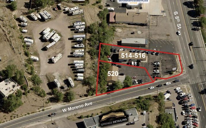 Pictures of Retail property located at 514-516 S 8th St, Colorado Springs, CO 80905 for sales - image #1