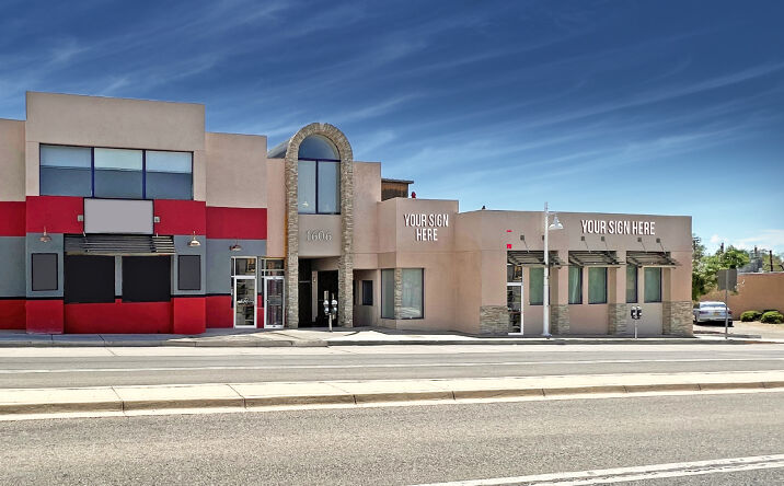 Pictures of Retail, Office property located at 1606 Central Ave SE, Albuquerque, NM 87106 for lease - image #1