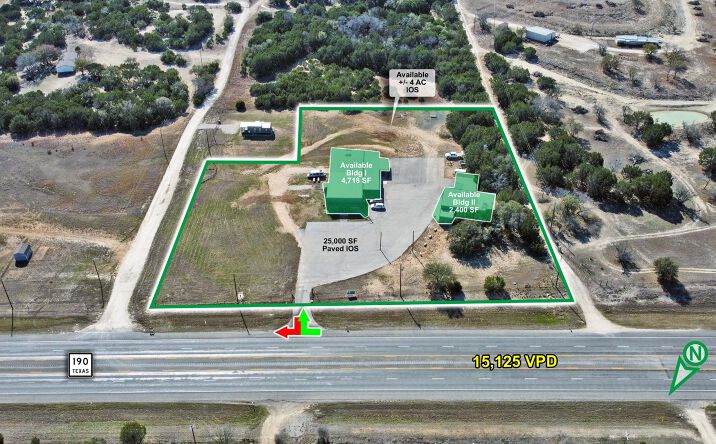 Pictures of Industrial property located at 5980 US-190, Lampasas, TX 76550 for lease - image #1