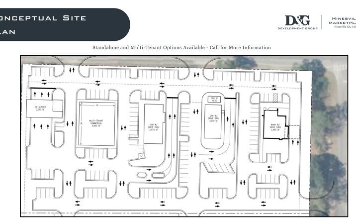 Pictures of Retail, Restaurant property located at 910 W Oglethorpe Hwy, Hinesville, GA 31313 for lease - image #1